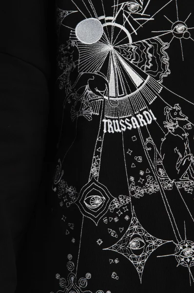 Суитчър/блуза | Oversize fit Trussardi черен
