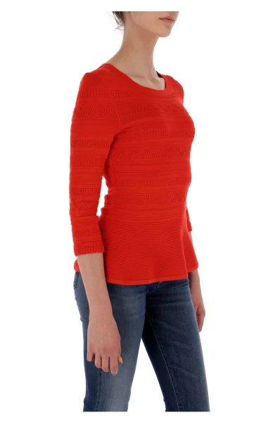 Пуловер Salamah | Regular Fit HUGO червен