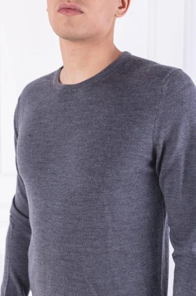 Пуловер SUPERIOR | Regular Fit Calvin Klein сив