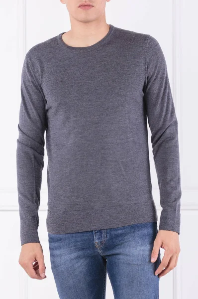 Пуловер SUPERIOR | Regular Fit Calvin Klein сив