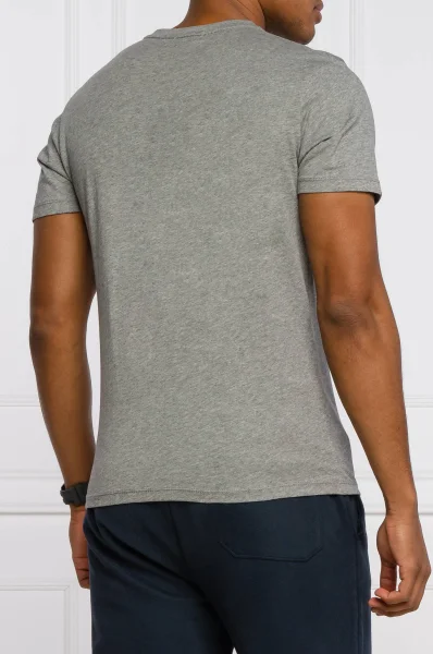 Тениска Sallar | Regular Fit Napapijri сив
