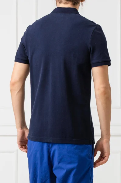 Поло/тениска с яка Polarized | Regular Fit | pique BOSS ORANGE тъмносин
