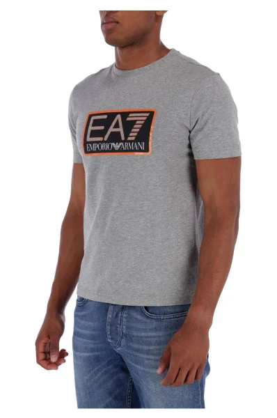 Тениска | Regular Fit EA7 пепеляв