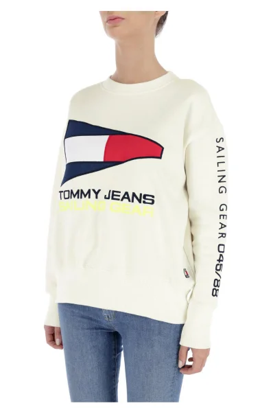 Суитчър/блуза TJW 90s | Loose fit Tommy Jeans кремав