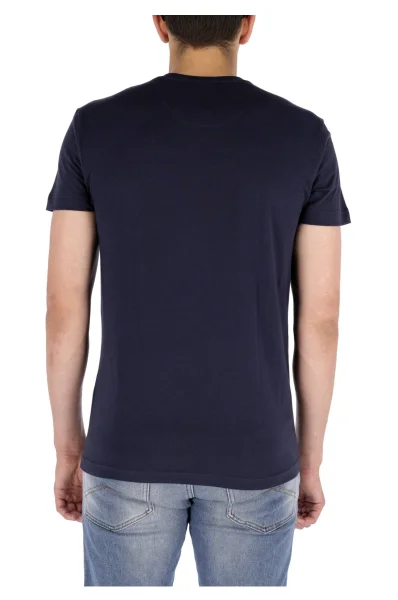 Тениска menny/s pocket | Regular Fit Gas тъмносин