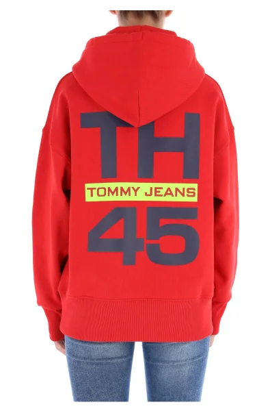 Суитчър/блуза TJW 90s SAILING LOGO | Loose fit Tommy Jeans червен