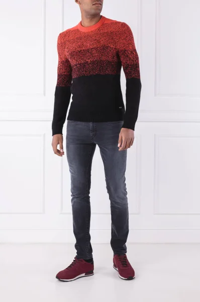 Пуловер Kardumage | Regular Fit | с добавка вълна BOSS ORANGE оранжев