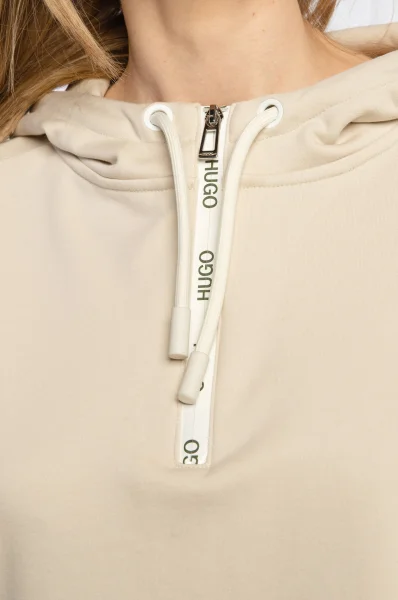 Суитчър/блуза Dongsun | Oversize fit HUGO бежов