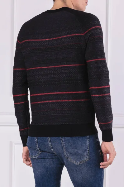 Пуловер Akarmuro | Regular Fit BOSS ORANGE графитен