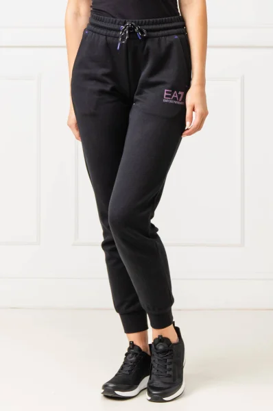 Спортен панталон | Relaxed fit EA7 черен
