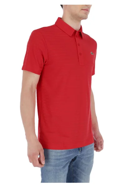 Поло/тениска с яка | Regular Fit Lacoste червен