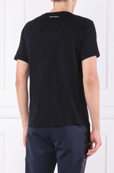 Тениска | Regular Fit Armani Exchange черен