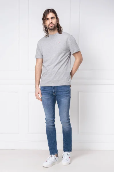 Тениска TJM TOMMY CLASSICS | Regular Fit Tommy Jeans сив