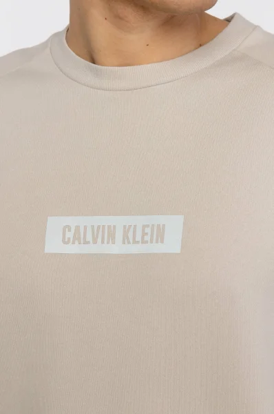 Суитчър/блуза | Regular Fit Calvin Klein Performance бежов