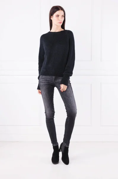 Пуловер DORSO | Regular Fit | с добавка вълна MAX&Co. черен
