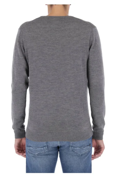 Пуловер | Regular Fit GUESS сив