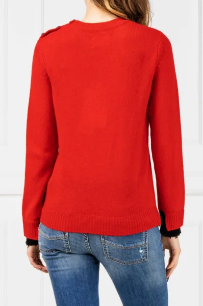 Пуловер DELLY | Regular Fit Zadig&Voltaire червен