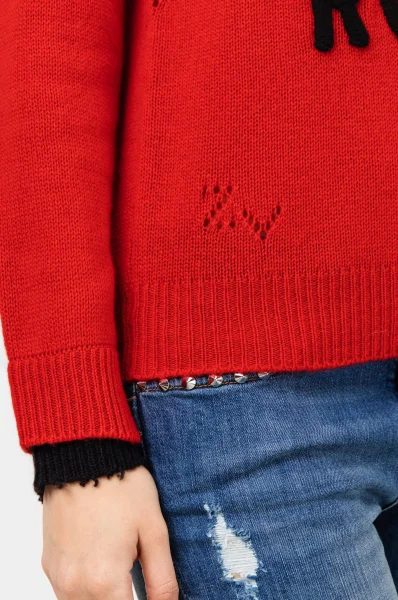 Пуловер DELLY | Regular Fit Zadig&Voltaire червен