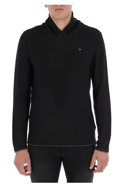 Пуловер | Regular Fit GUESS черен