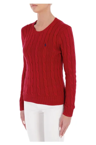 Пуловер | Slim Fit POLO RALPH LAUREN червен