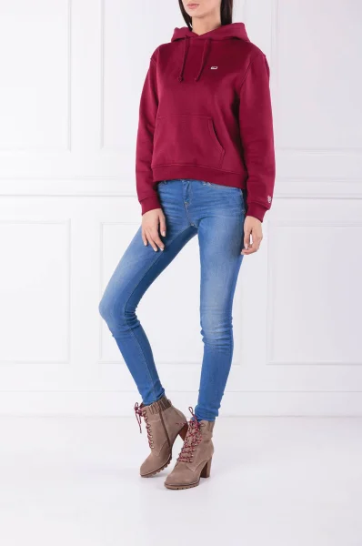 Суитчър/блуза TOMMY CLASSICS | Regular Fit Tommy Jeans бордо