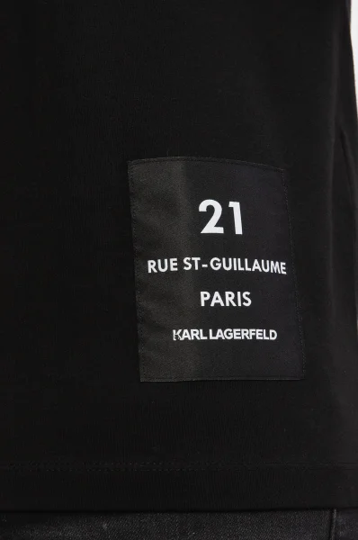 Тениска | Slim Fit Karl Lagerfeld черен