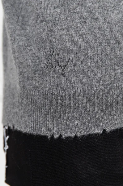 Кашмирен пуловер LIAM | Regular Fit Zadig&Voltaire сив