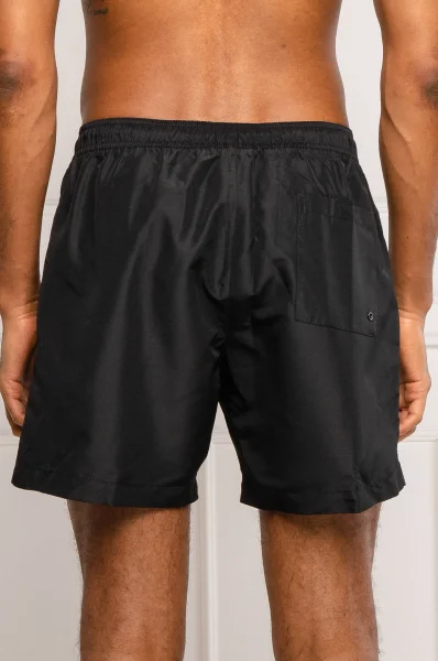 Шорти бански MEDIUM DRAWSTRING | Regular Fit Calvin Klein Swimwear черен