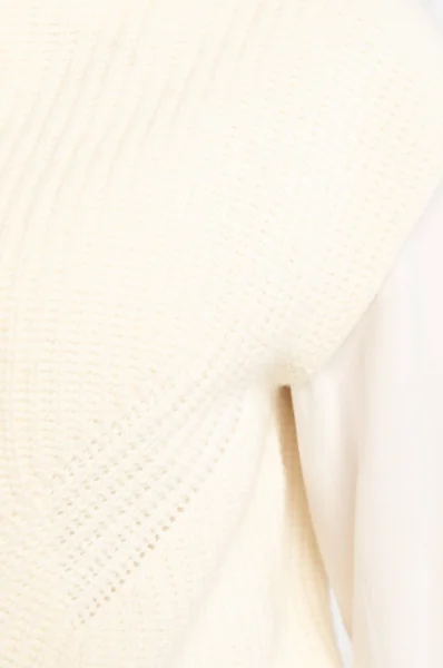 Пуловер MONIQUE | Regular Fit с добавка вълна и кашмир Marella SPORT кремав