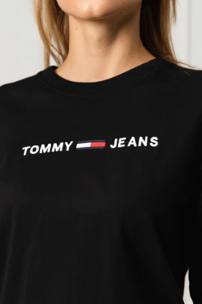 Блуза | Regular Fit Tommy Jeans черен