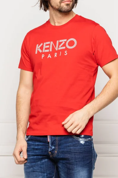 Тениска | Regular Fit Kenzo червен