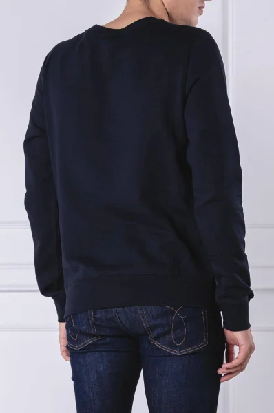 Суитчър/блуза LOGO CHEST BADGE | Regular Fit Calvin Klein тъмносин