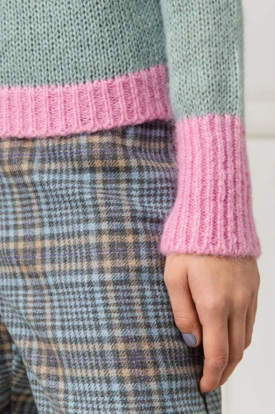 Пуловер DOROTHY | Regular Fit | с добавка вълна MAX&Co. тюркоазен