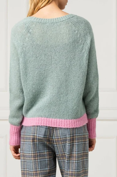 Пуловер DOROTHY | Regular Fit | с добавка вълна MAX&Co. тюркоазен
