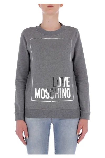 Суитчър/блуза | Regular Fit Love Moschino сив