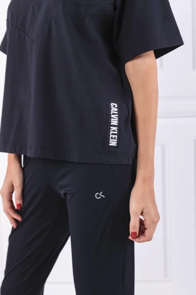 Тениска SS TEE CB | Loose fit Calvin Klein Performance черен