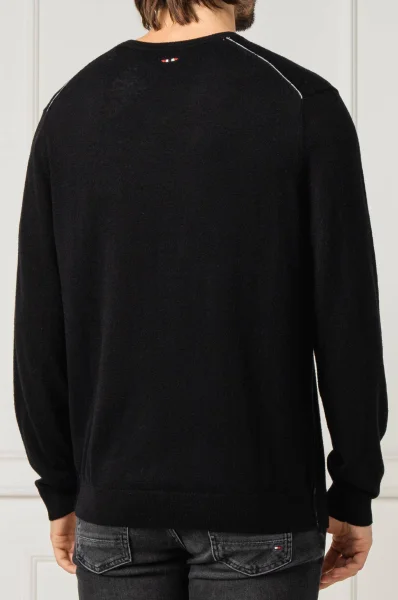 Вълнен пуловер Damavand V | Regular Fit Napapijri черен