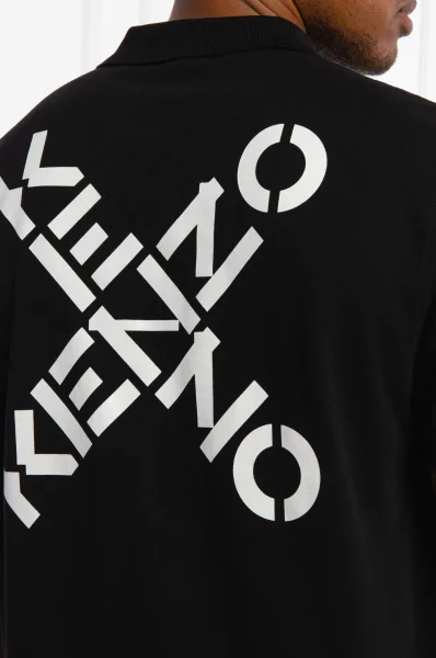 Поло/тениска с яка | Regular Fit Kenzo черен