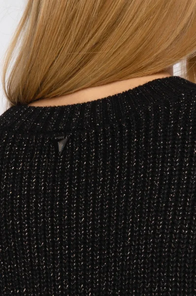 Пуловер EMMA | Cropped Fit GUESS черен