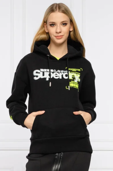Суитчър/блуза SUPER 5 | Regular Fit Superdry черен