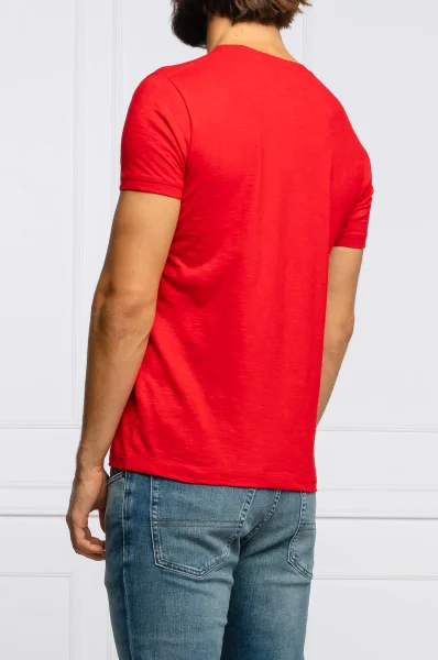 Тениска GOLDERS | Tailored slim Pepe Jeans London червен