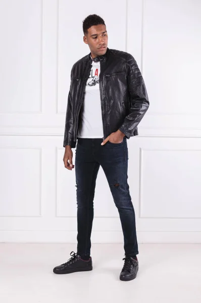 Яке KEITH | Regular Fit Pepe Jeans London черен