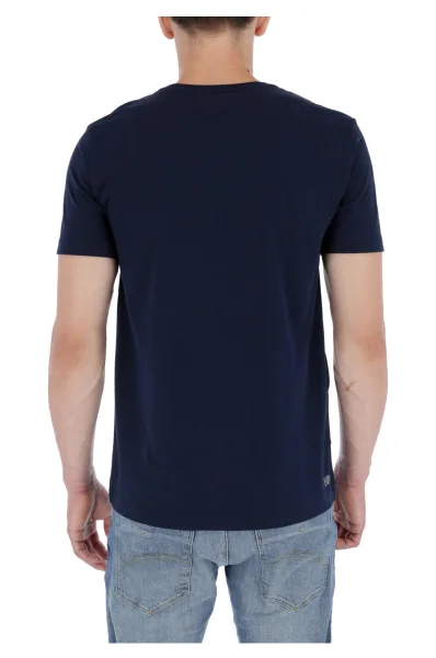 Тениска | Regular Fit | с добавка коприна Lacoste тъмносин