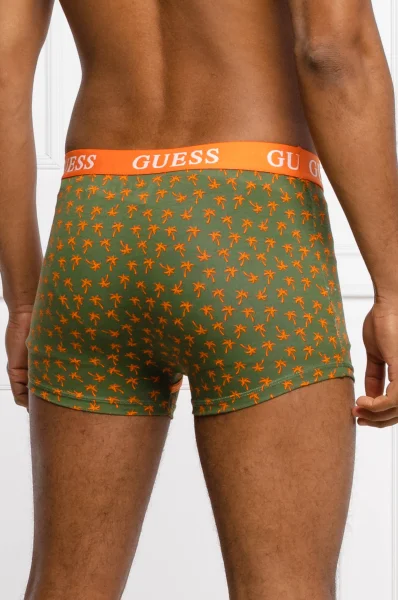 Боксерки 3-pack Guess Underwear зелен