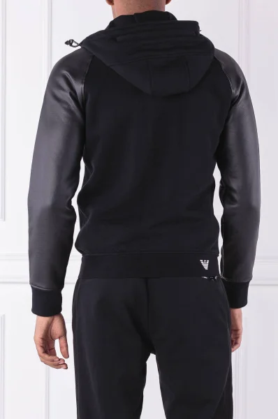 Суитчър/блуза | Regular Fit Emporio Armani черен