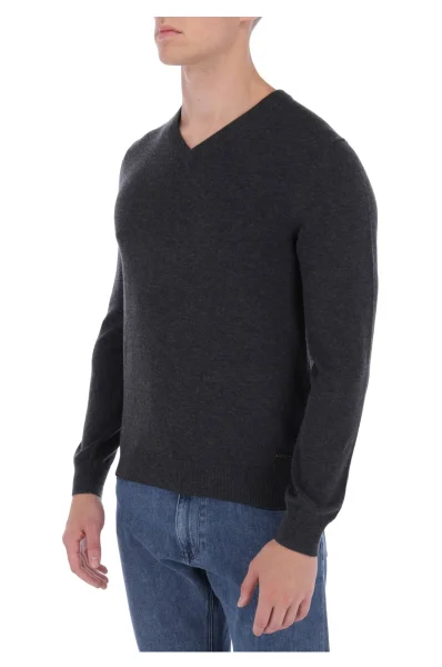 Пуловер Albonop | Regular Fit BOSS ORANGE графитен