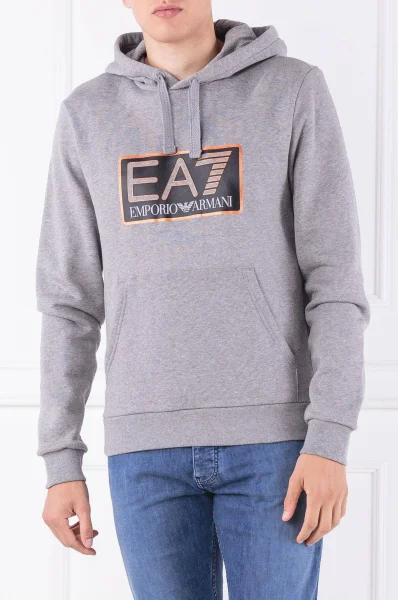 Суитчър/блуза | Regular Fit EA7 сив