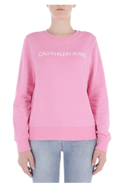 Суитчър/блуза INSTITUTIONAL LOGO S | Regular Fit CALVIN KLEIN JEANS розов