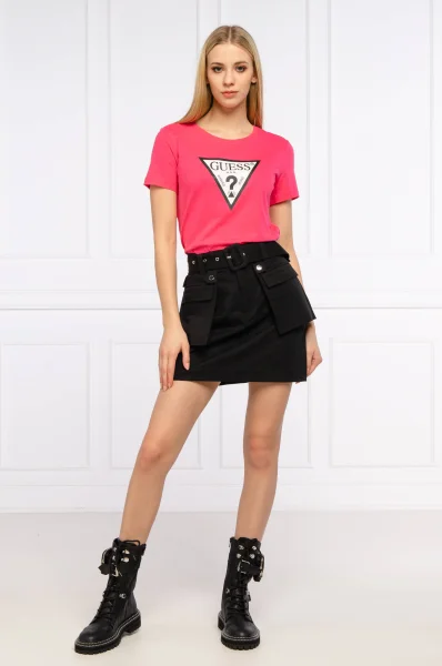 T-shirt ORIGINAL | Regular Fit GUESS розов