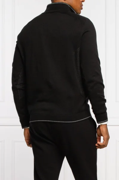 Пуловер Zavico | Regular Fit BOSS GREEN черен